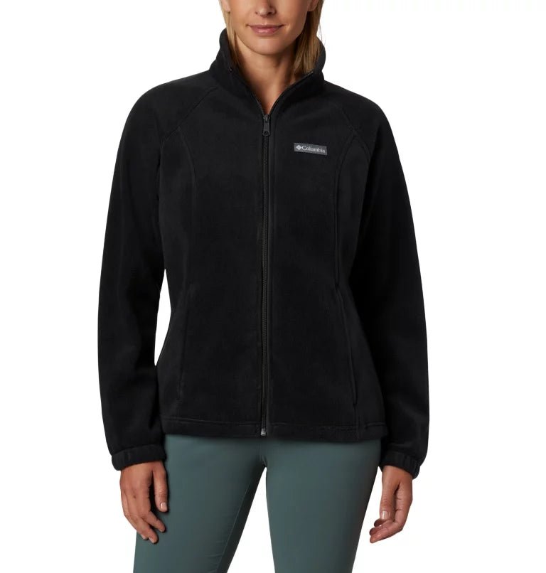 Columbia Womens Fast Trek II Fleece Jacket, Aqua Haze, X-Small US