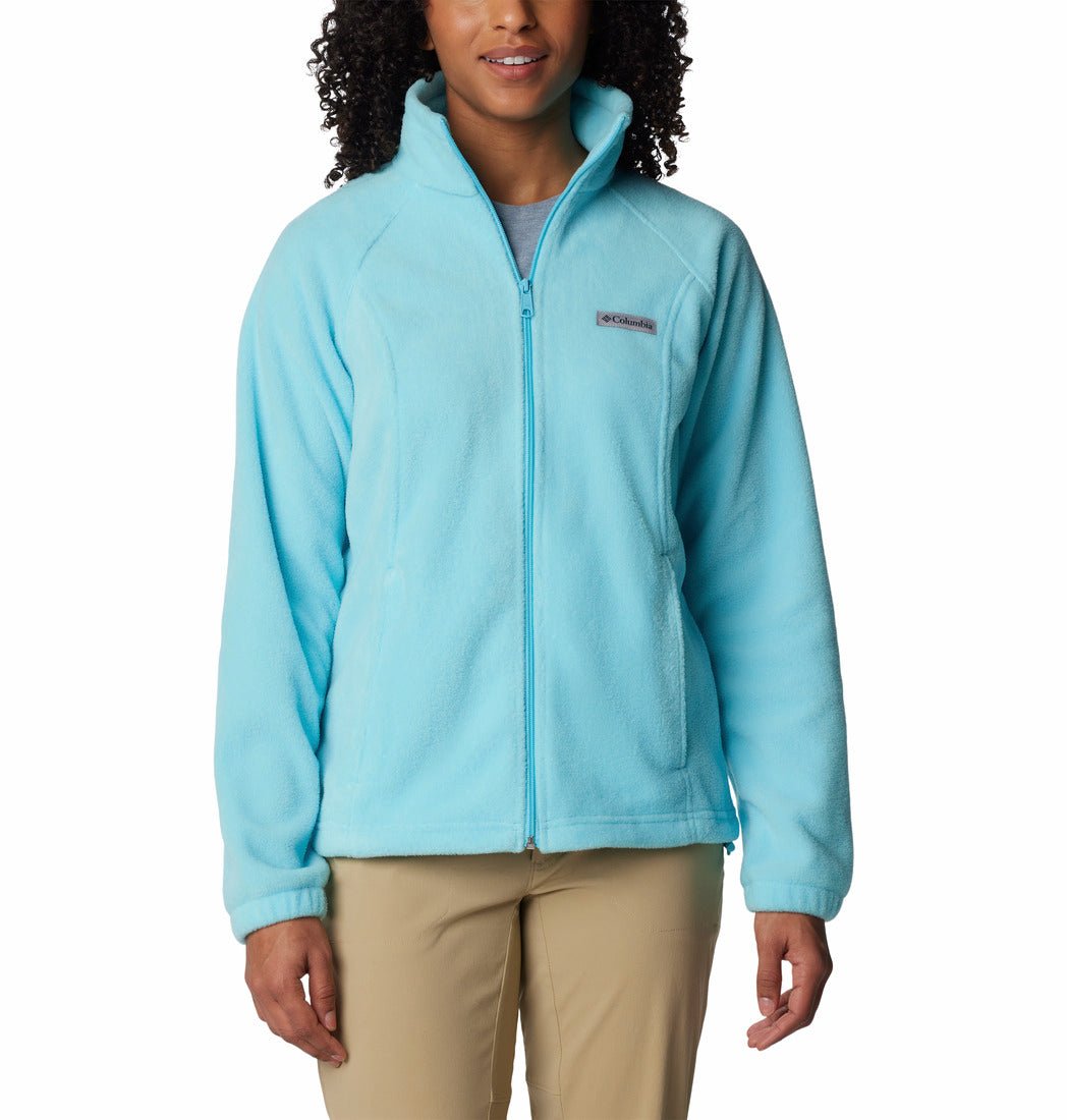 FLEECE VEST OUTDOOR VENTURES WOMEN AQUAMARINE BLUE SIZE XL