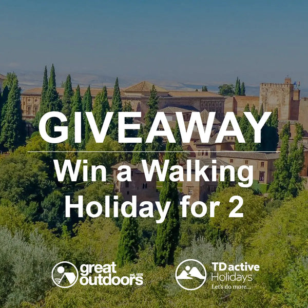 Win a walking holiday for 2x people with Great Outdoors & TD Active