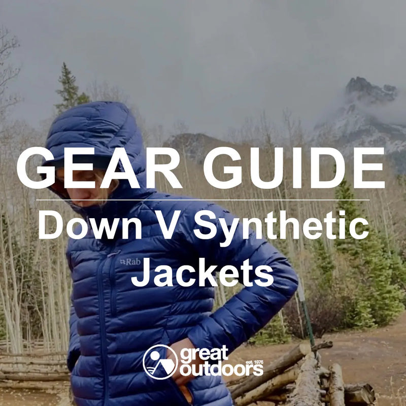 Down jacket vs synthetic jacket hotsell