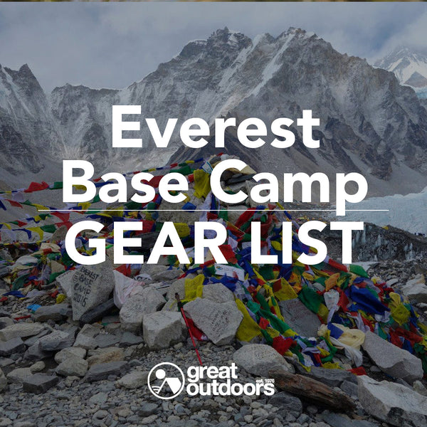 Everest Base Camp Gear List