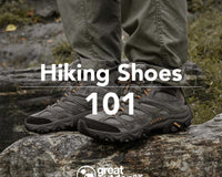 Hiking Shoes 101 Blog Cover - guide to hiking shoes