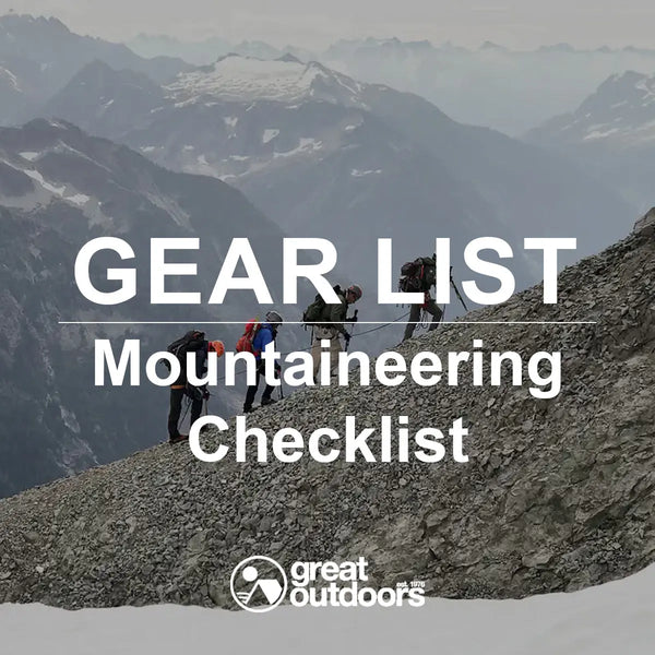 Mountaineering-Checklist - Great Outdoors Ireland