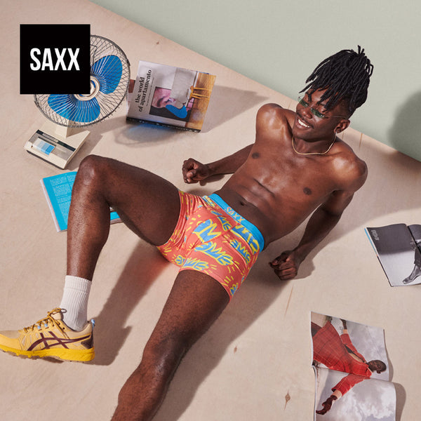 SAXX Underwear laid out. SAXX Ultimate guide.