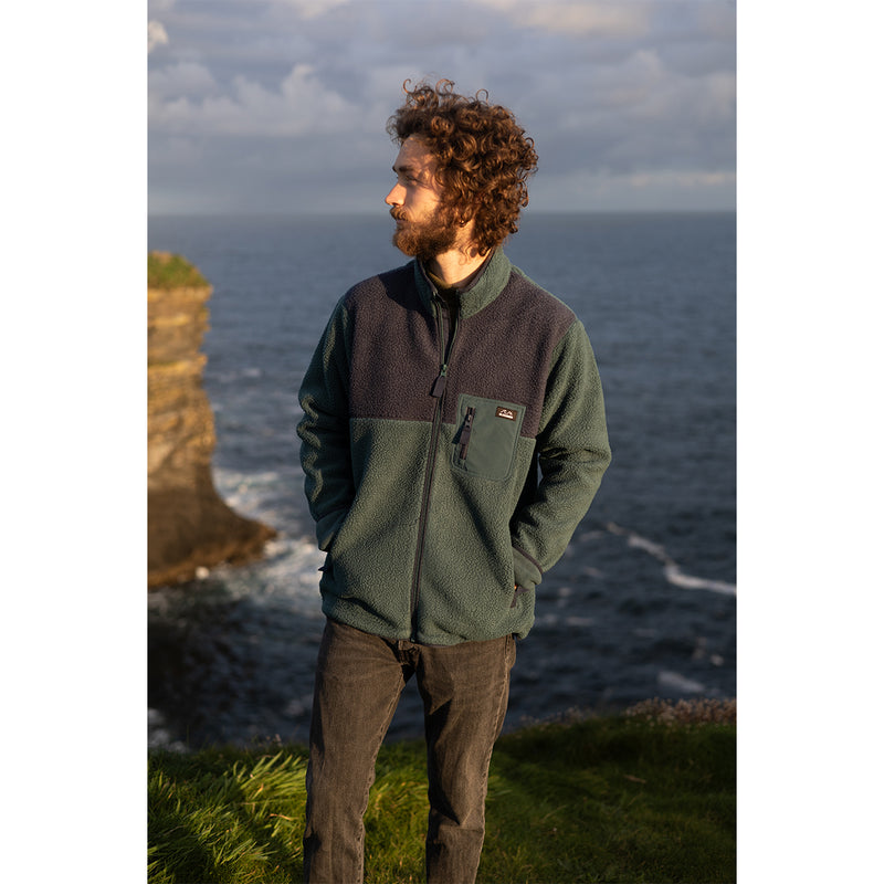 Polar Full Zip Fleece - Teal