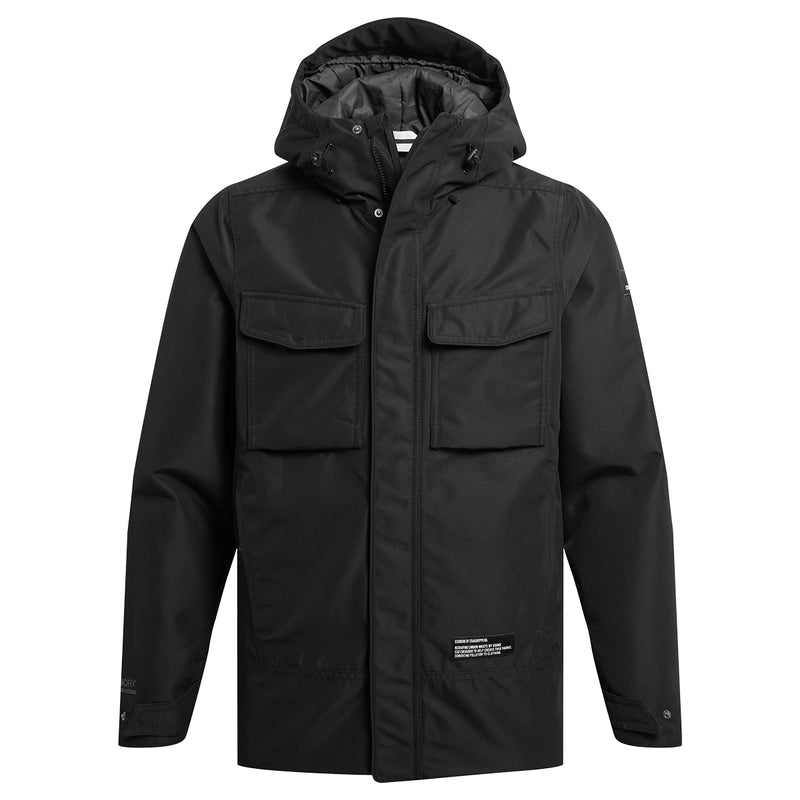 Craghoppers Men's CO2 Renu Arche Waterproof Parka - Black