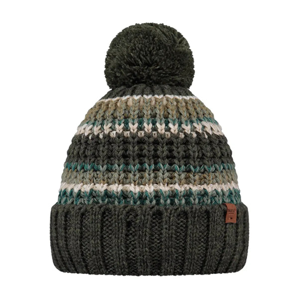 Stay warm with the Barts Goser Beanie: eco-friendly, fleece-lined, and stylish. Perfect for winter adventures!