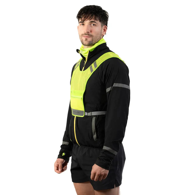 LED Reflective Vest - Neon Yellow