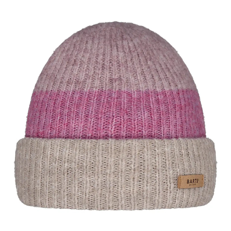 Stay warm with the BARTS Suzam Beanie. Soft, stretchy, and stylish with a subtle rib structure.