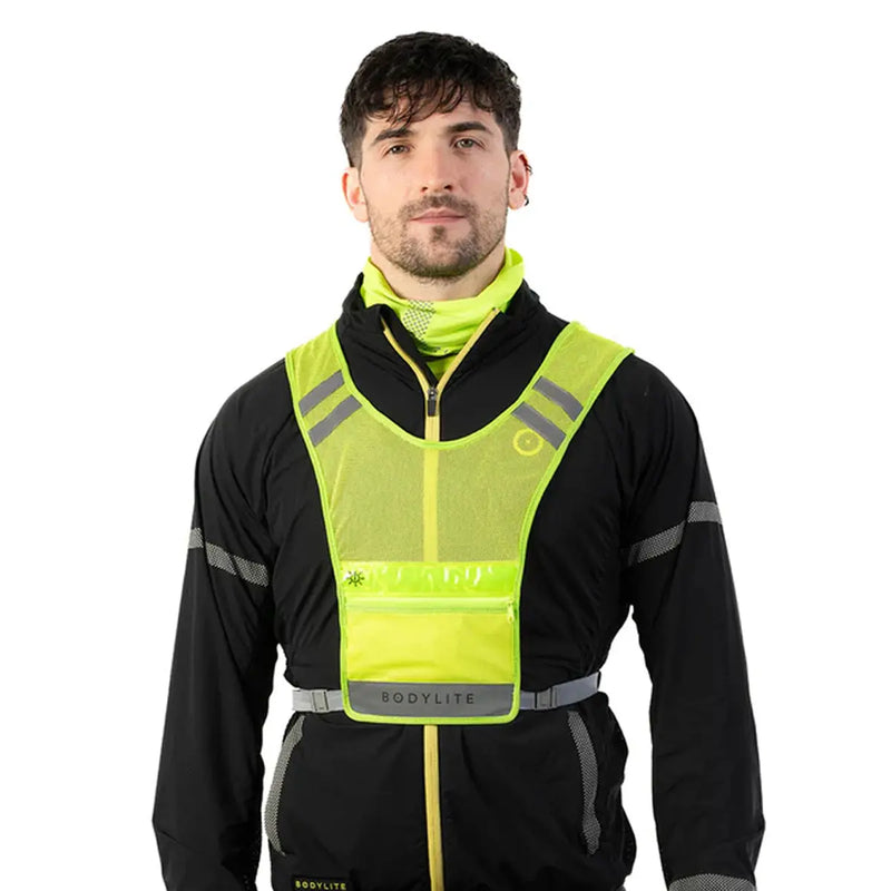 LED Reflective Vest - Neon Yellow