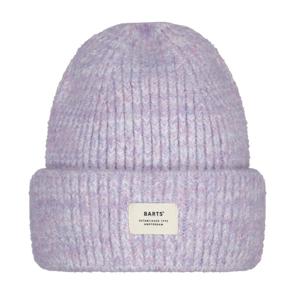 BARTS Owlet Beanie: marled knit, 97% recycled polyester, and available in multiple colors. Perfect for winter warmth and style.