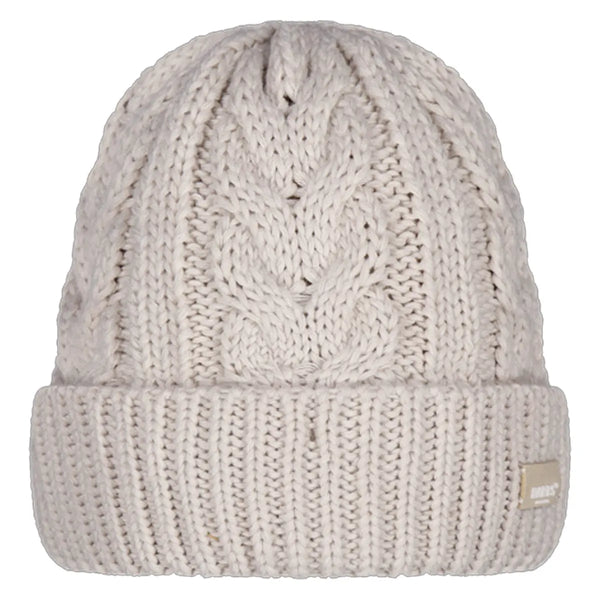 Stay warm with the BARTS Zirani Beanie. Cable knit design, eco-friendly materials, and versatile color options.