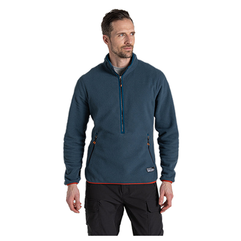 C02 Renu Half Zip - Blue Stone