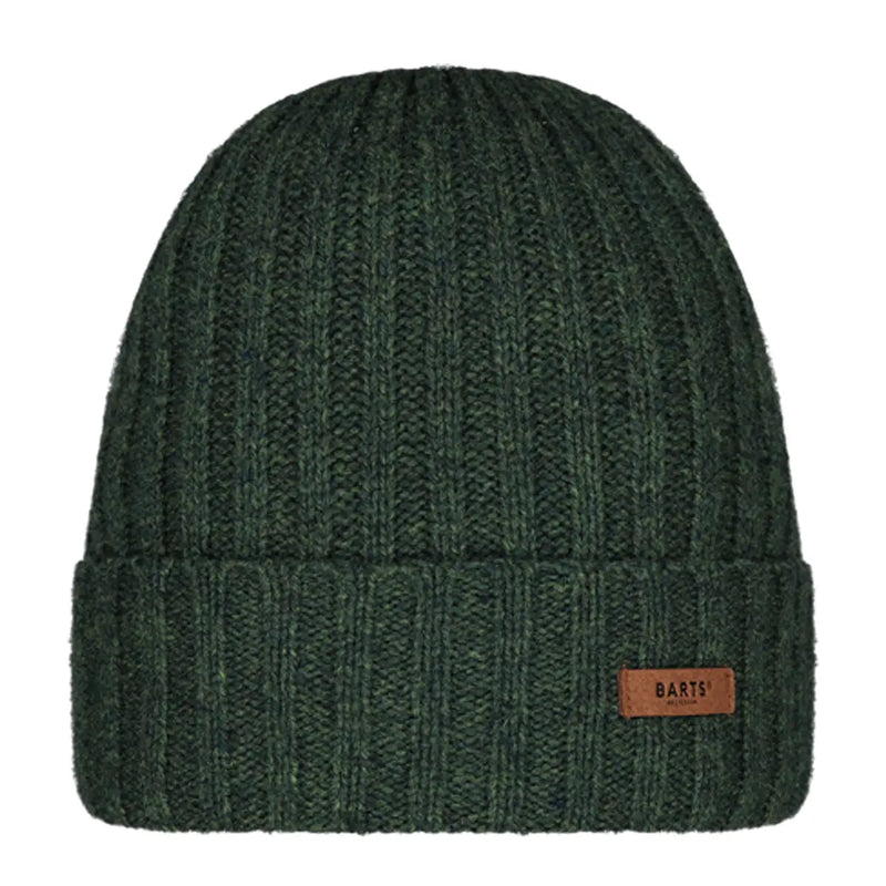 Eco-friendly Barts Haakon Turnup Beanie: Soft, warm, and stylish with a fine knit and fleece headband.