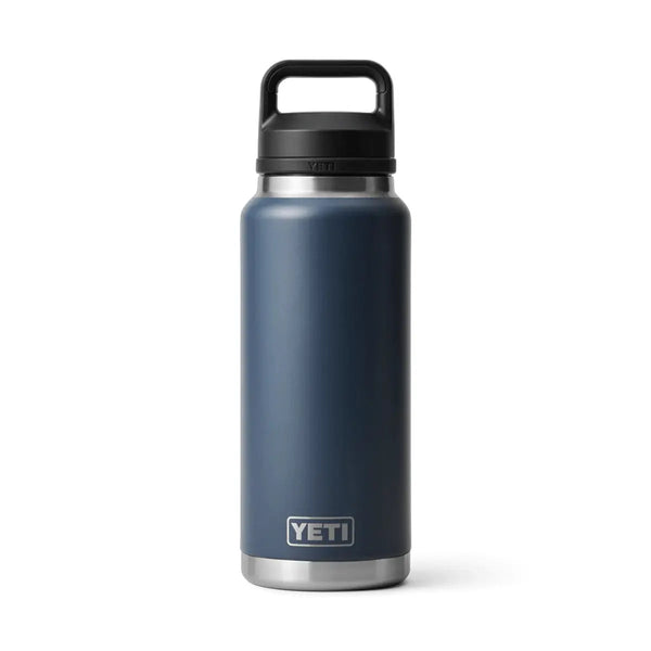 Dishwasher safe and 100% leakproof, the YETI Rambler® 36 oz Bottle is a large, durable, and insulated water bottle for keeping drinks cold or hot. 