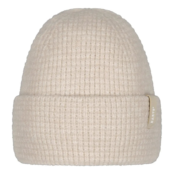 Stay warm with the BARTS Vireo Turnup Beanie. Square knit design, eco-friendly materials, and versatile color options.