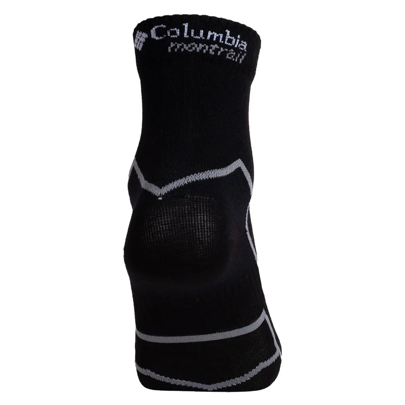 Run Quarter Lightweight Sock - Black