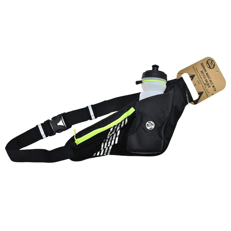 Running Waist Belt with Bottle Holder