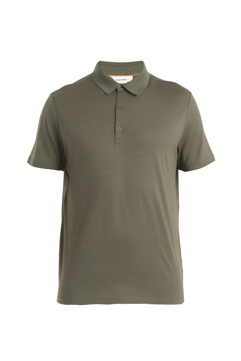 Icebreaker Merino 150 Tech Lite III Polo - Loden- Great Outdoors Ireland