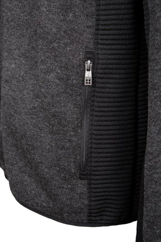 Ronal Knit Fleece Jacket - Anthracite