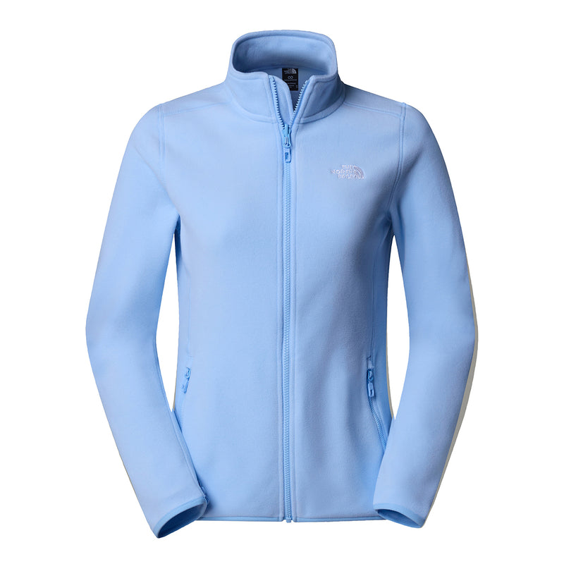 The North Face Women's 100 Glacier Full-Zip Fleece - Cornflower Great Outdoors Ireland