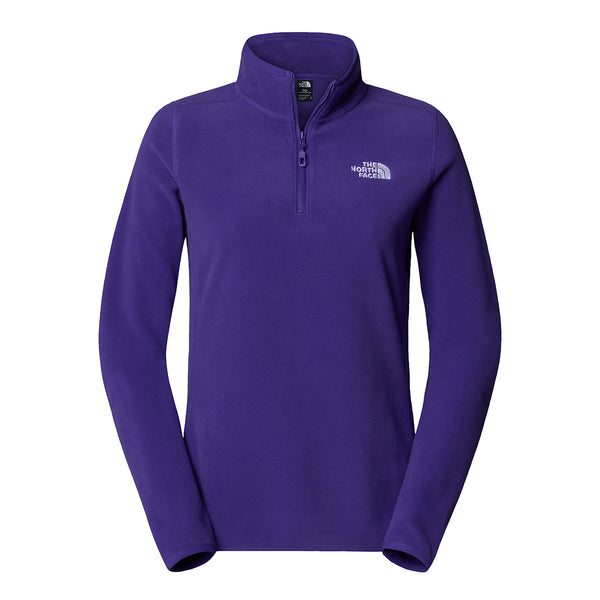 The North Face Women's  100 Glacier Fleece - Peak Purple Great Outdoors Ireland