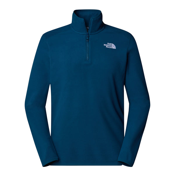 The North Face Men's 100 Glacier Fleece - Midnight Petrol Great Outdoors Ireland