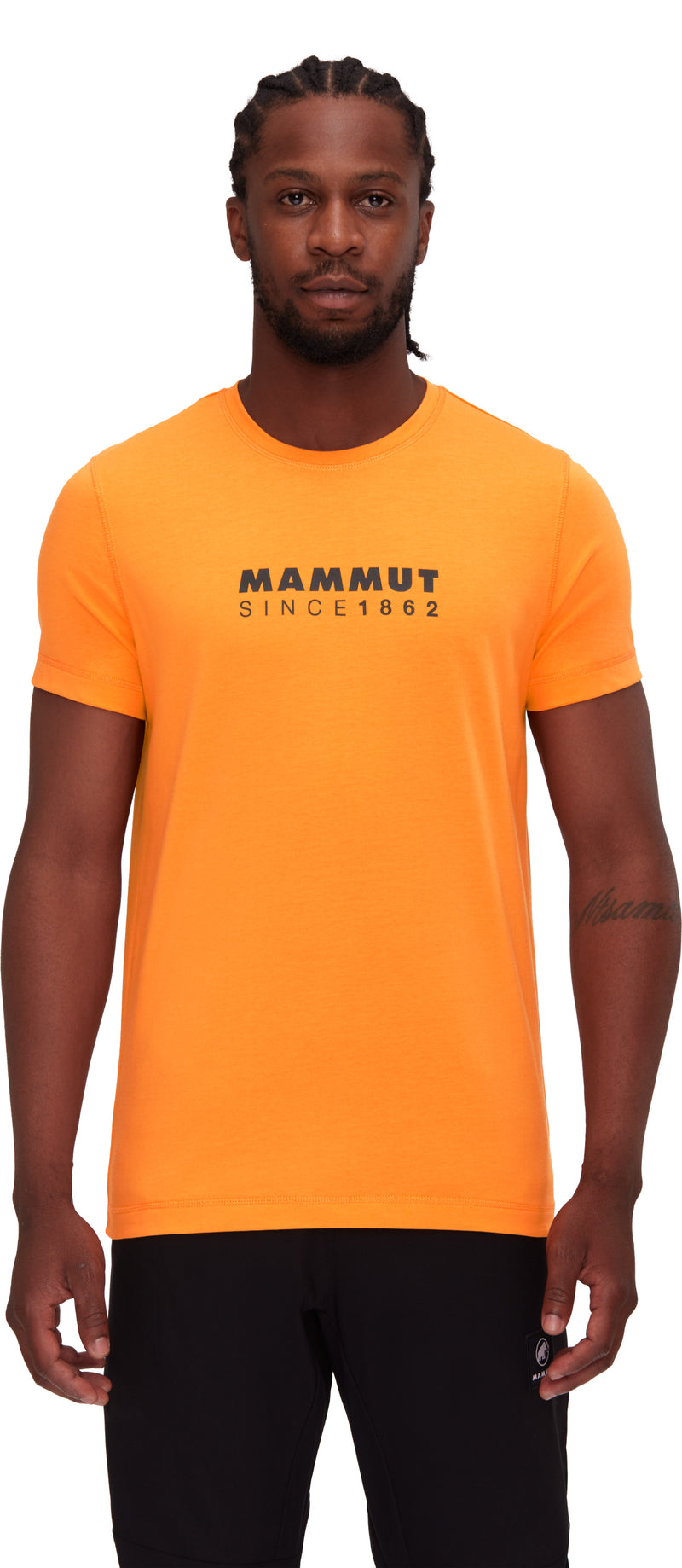 Mammut Core Logo T-Shirt - Tangerine- Great Outdoors Ireland