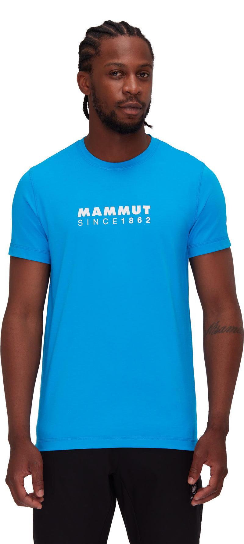 Mammut Core Logo T-Shirt - Glacier Blue- Great Outdoors Ireland