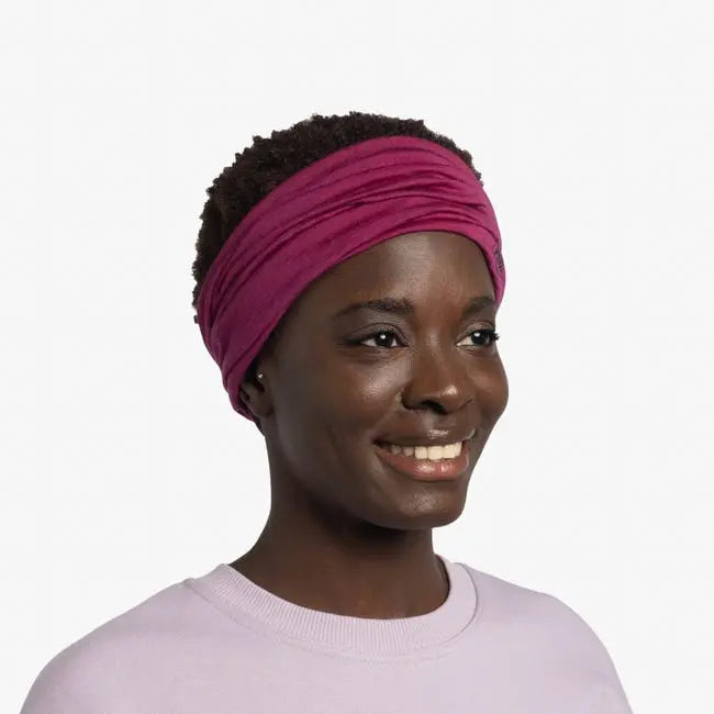 Merino Lightweight Neckwear - Magenta