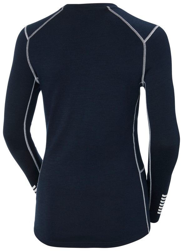 Helly Hansen LIFA® Merino Crew Base Layer - Navy- Great Outdoors Ireland