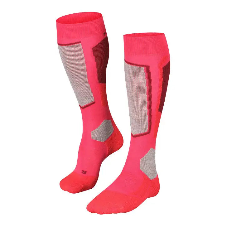 SK2 Intermediate Ski Socks - Rose