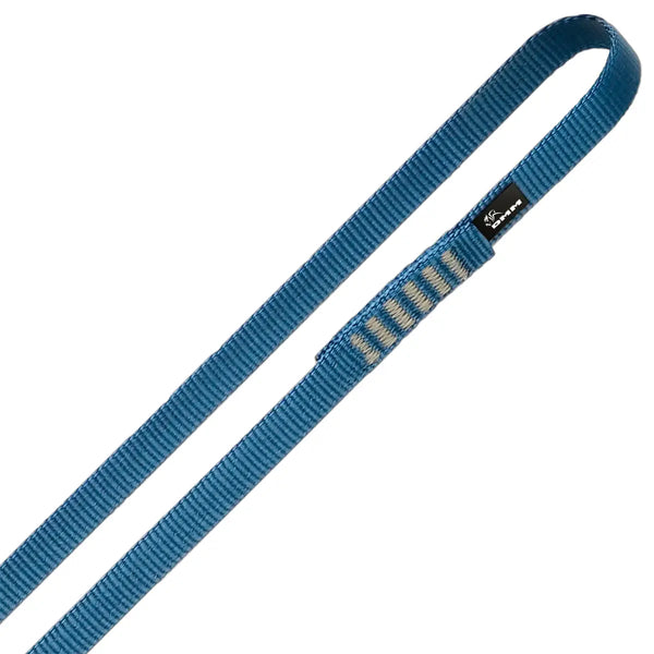 DMM 16mm Blue Nylon Sling - 120cm. Certified, reliable sling for professional use.