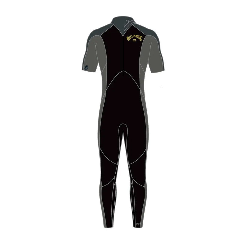 2/2mm Absolute Short Sleeve Back Zip Springsuit