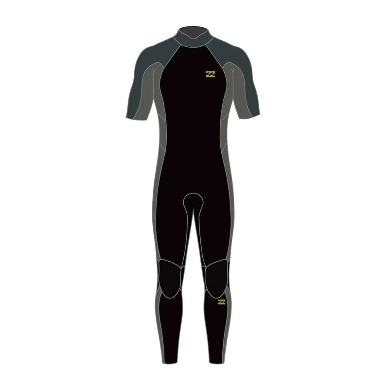 2/2mm Absolute Short Sleeve Back Zip Springsuit