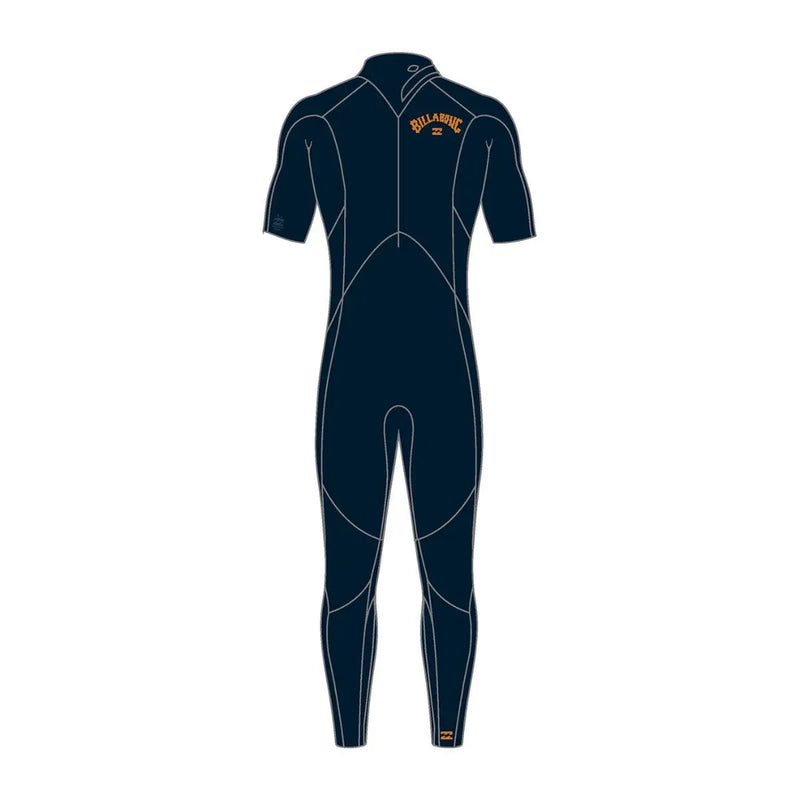 2/2mm Absolute Short Sleeve Back Zip Springsuit