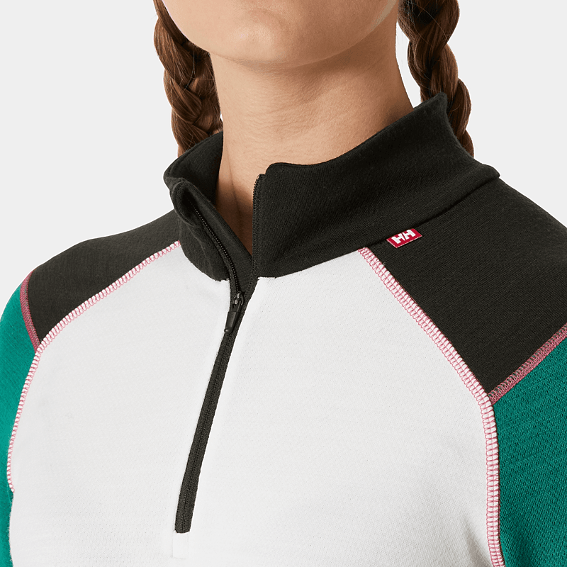 Helly Hansen LIFA® Merino Half-Zip Base Layer - Emerald- Great Outdoors Ireland