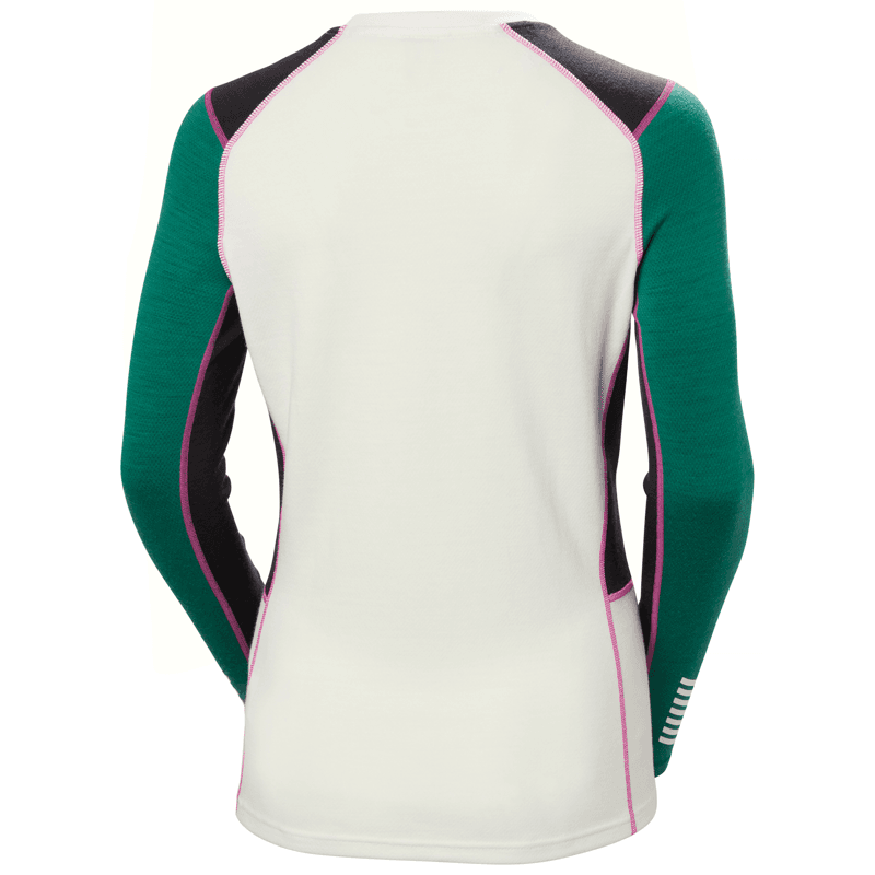 Helly Hansen LIFA® Merino Crew Base Layer - Emerald- Great Outdoors Ireland