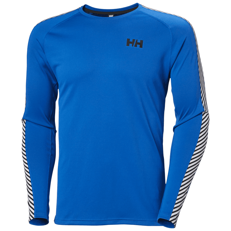 Helly Hansen LIFA® ACTIVE Stripe Crew Base Layer - Cobalt- Great Outdoors Ireland