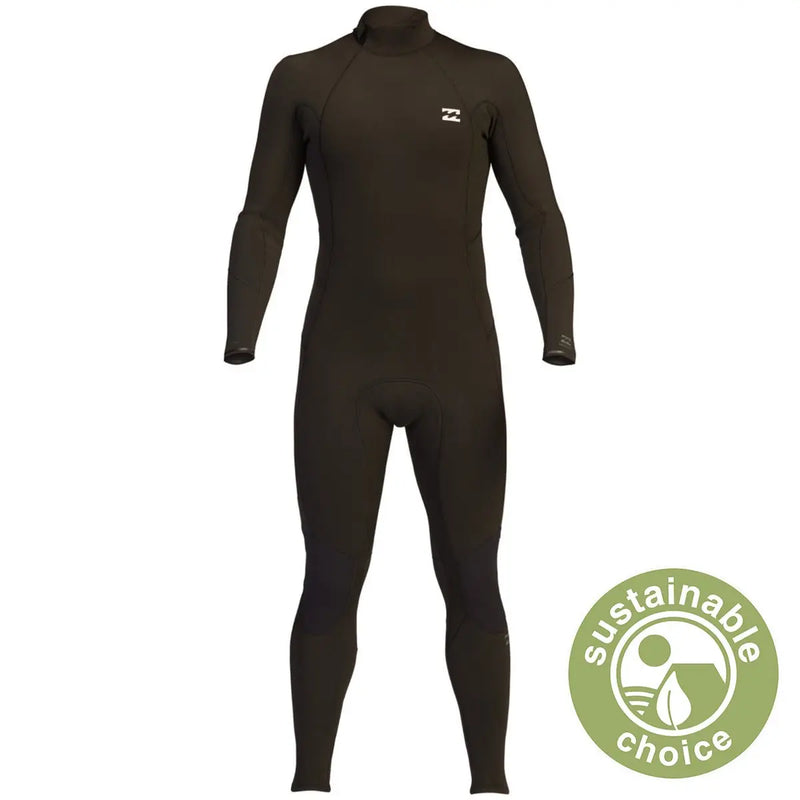 5/4mm Absolute Back Zip Wetsuit - Black Hash