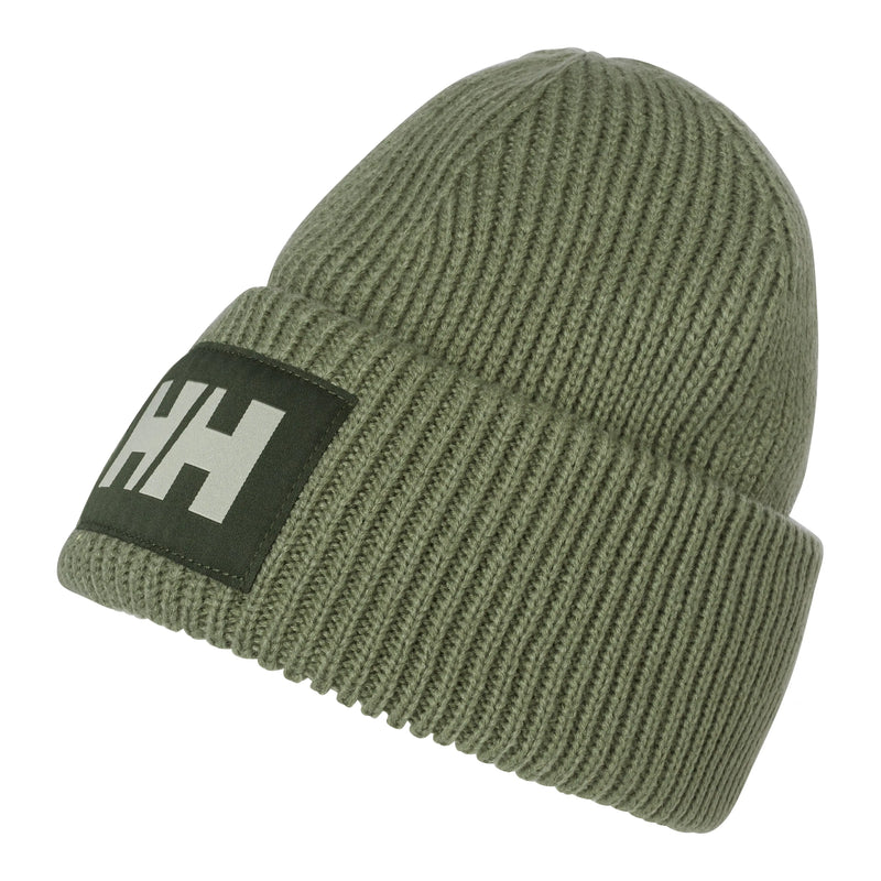 Discover the HH Box Beanie: warm, stylish, and perfect for winter adventures. Made from 100% acrylic.