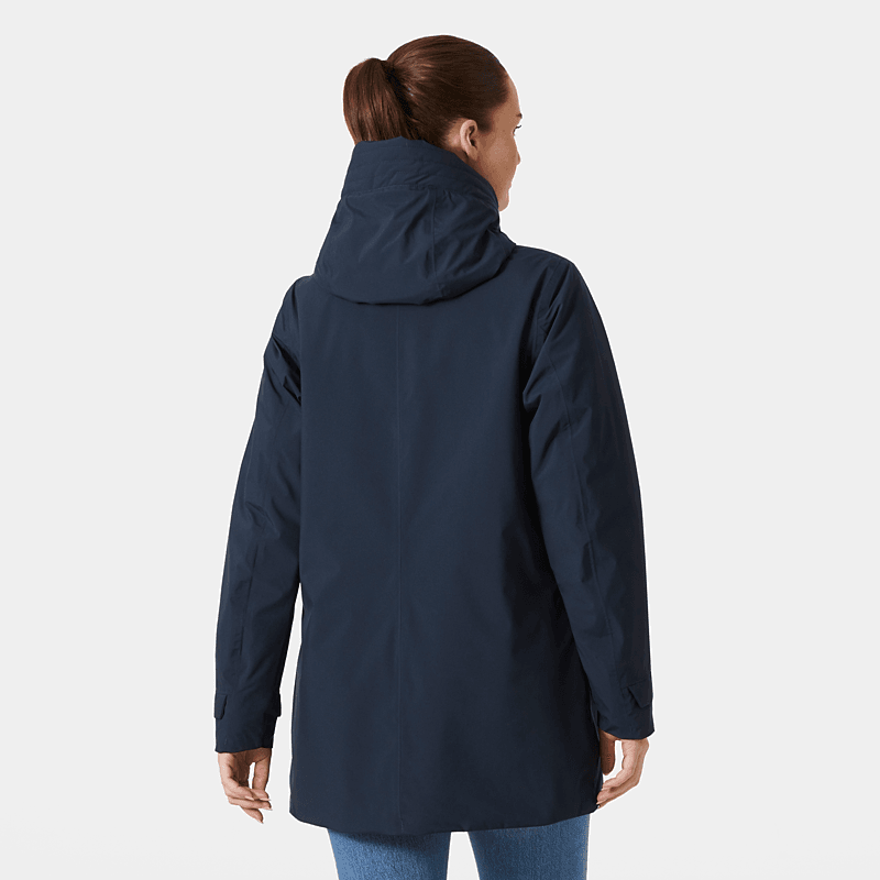 Victoria Insulated Mid Rain Jacket - Navy