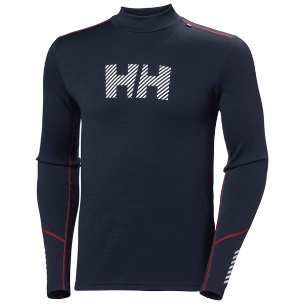 Helly Hansen LIFA® Merino Midweight Logo - Navy- Great Outdoors Ireland