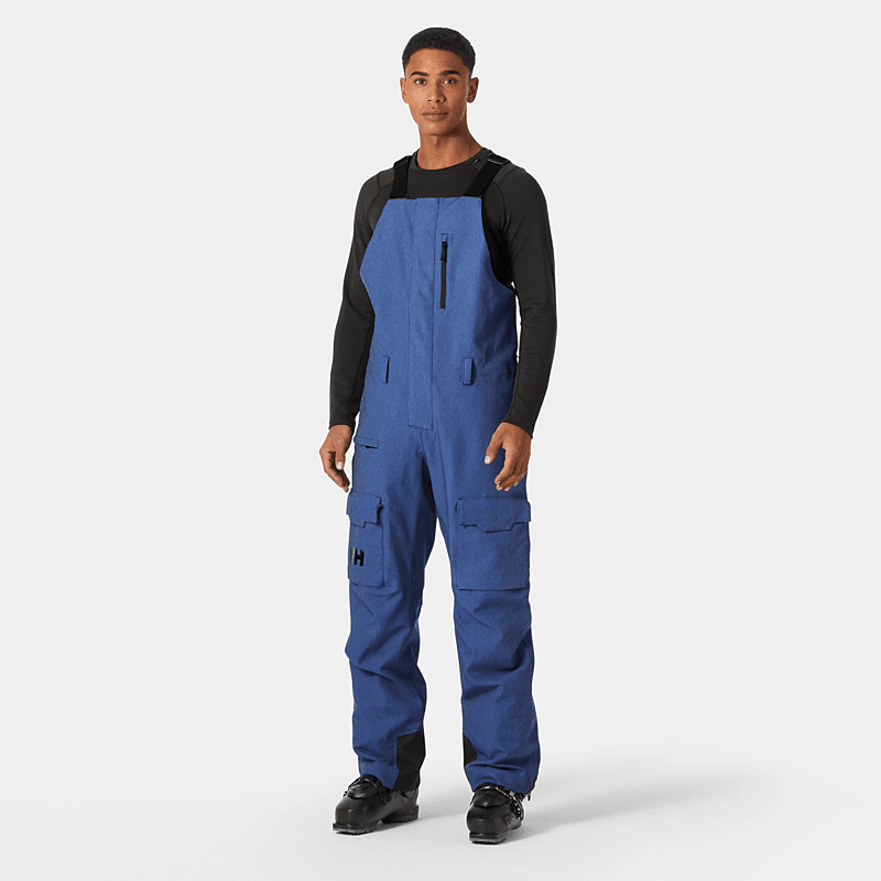 Sogn Bib Cargo Ski Pants - Deep Fjord