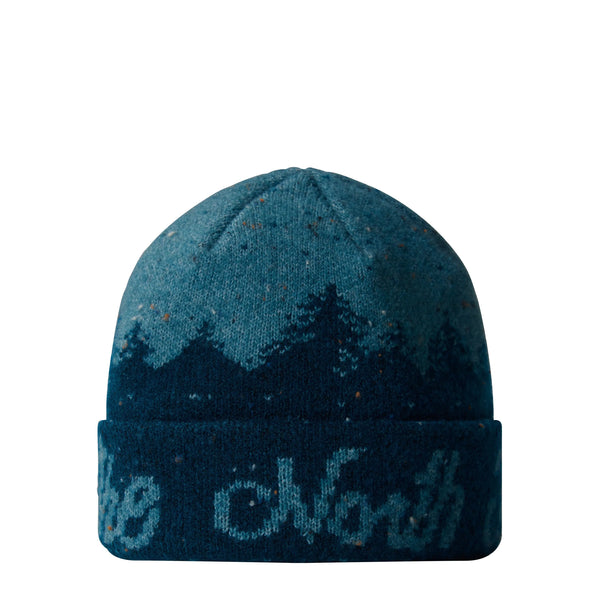 Cabin Mountainscape Beanie - Midnight Petrol