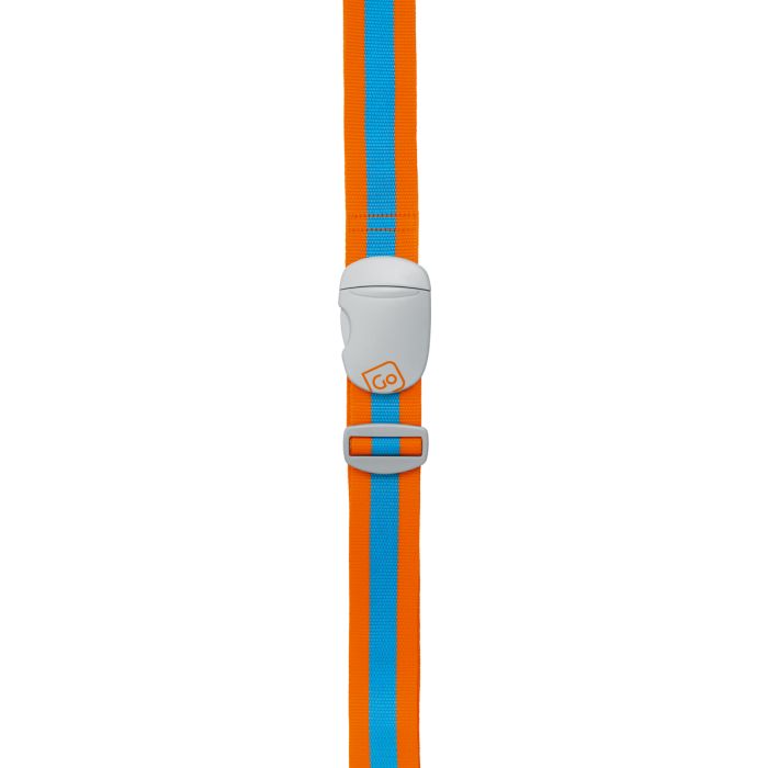 Go Travel Luggage Strap (Orange/Blue)- Great Outdoors Ireland