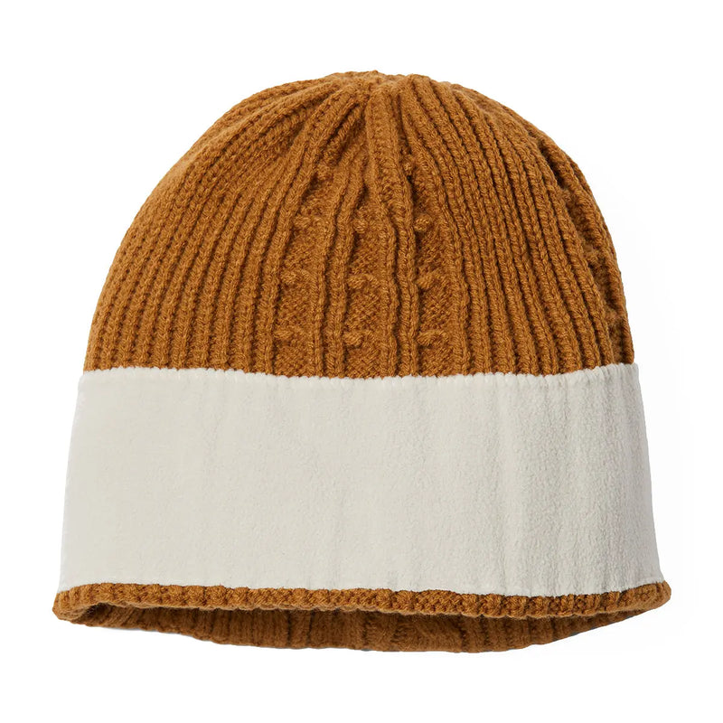 Columbia Agate Pass™ Cable Knit Beanie - Camel Brown- Great Outdoors Ireland