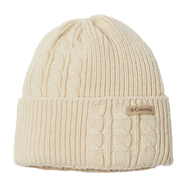 Columbia Agate Pass™ Cable Knit Beanie - Chalk- Great Outdoors Ireland