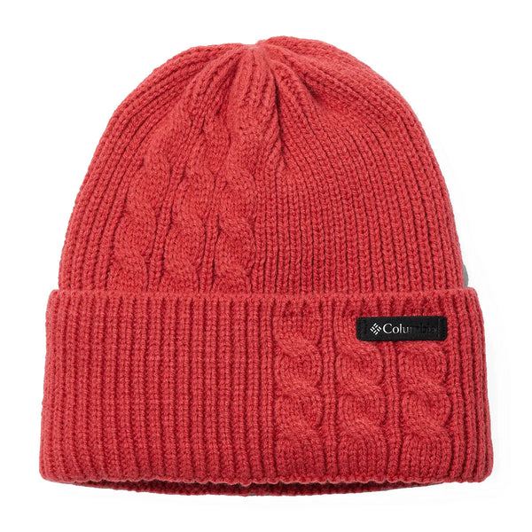 Columbia Agate Pass™ Cable Knit Beanie - Daredevil- Great Outdoors Ireland