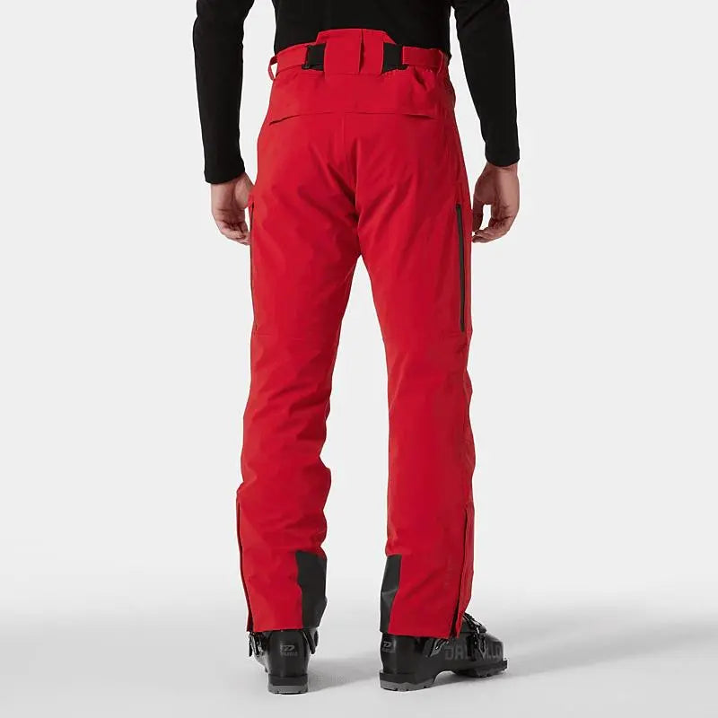 Helly Hansen Alpha LIFALOFT™ Insulated Ski Pants - Red- Great Outdoors Ireland